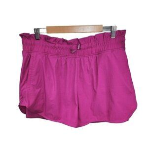 MTA SPORT Paperbag Workout Shorts Size XL